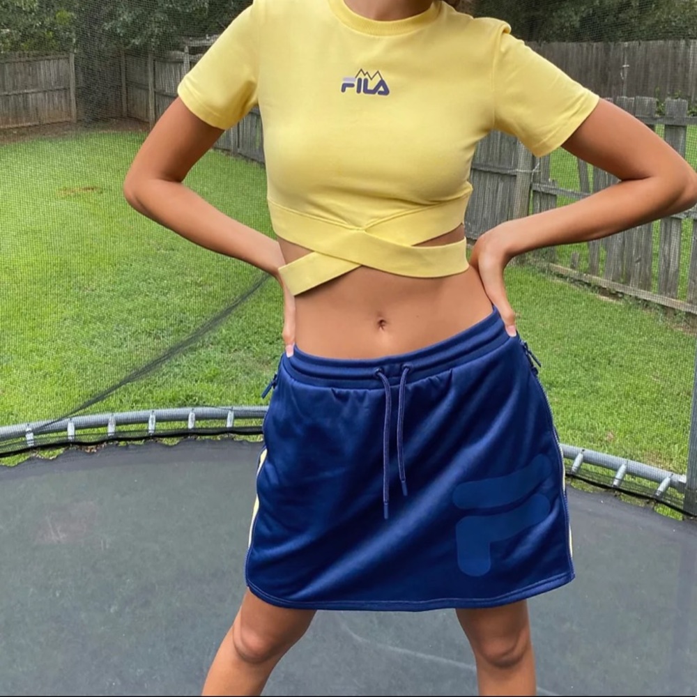 Fila urban outfitters exclusive skirt